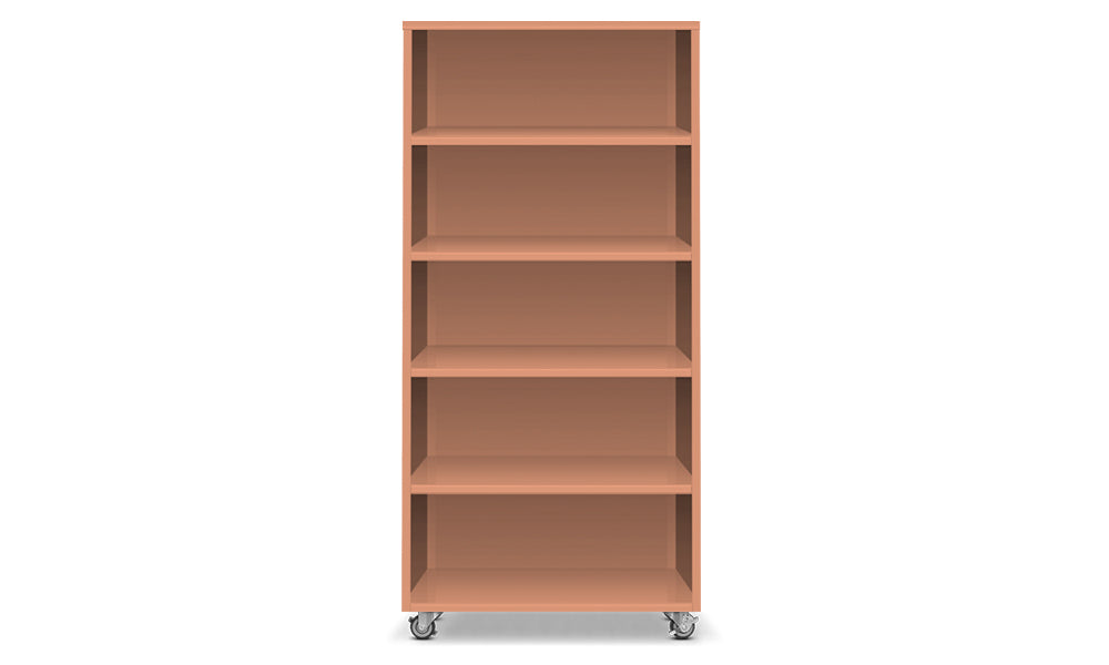 Active Duty Bookcase 5H Closed Back | WFH