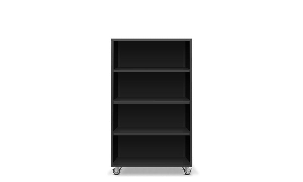 Active Duty Bookcase 4H Closed Back - Heartwork Inc