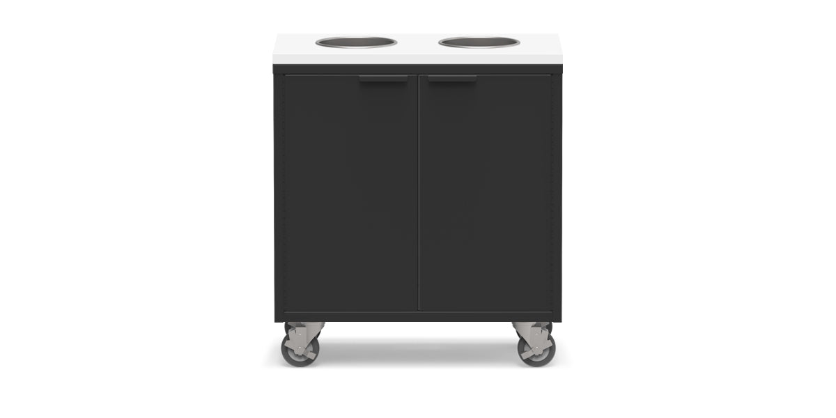Active Duty Recycling Credenza ADA 30W | 2 Bin