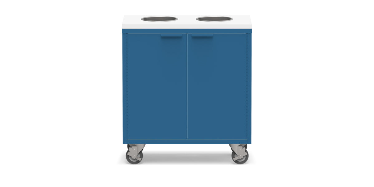 Active Duty Recycling Credenza ADA 30W | 2 Bin