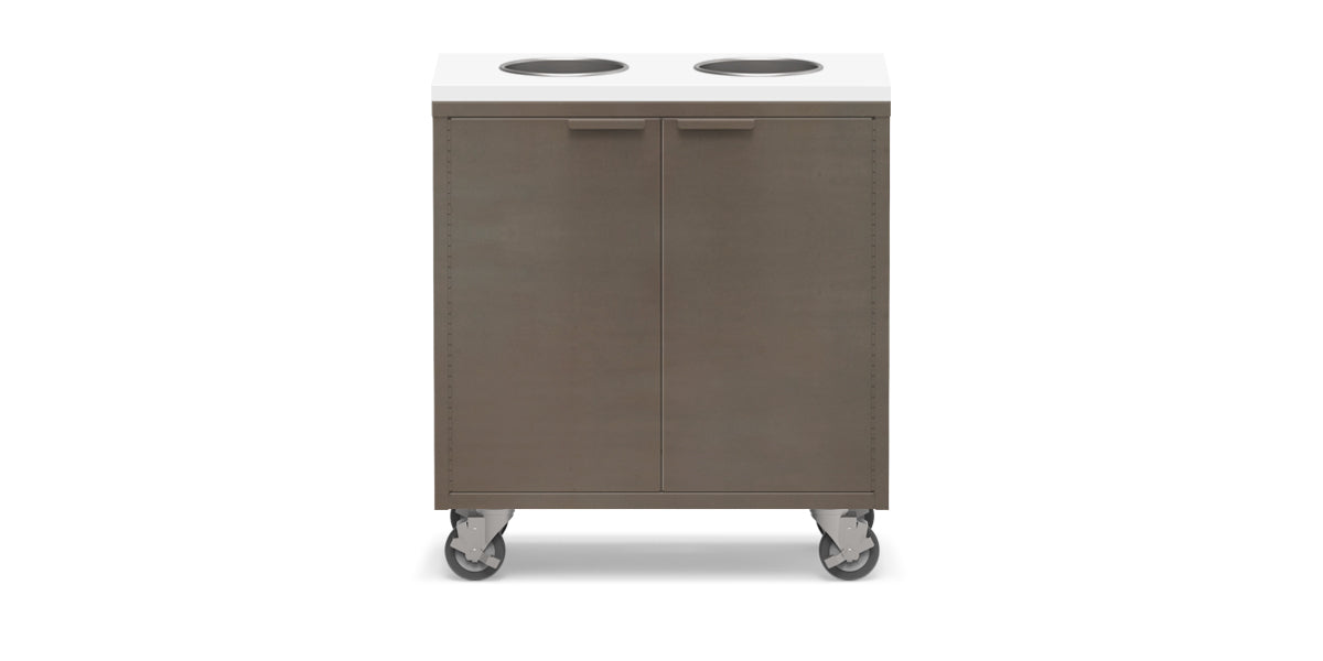 Active Duty Recycling Credenza ADA 30W | 2 Bin