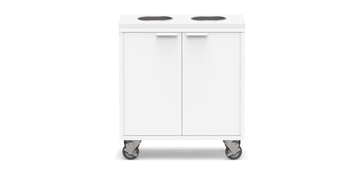 Active Duty Recycling Credenza ADA 30W | 2 Bin