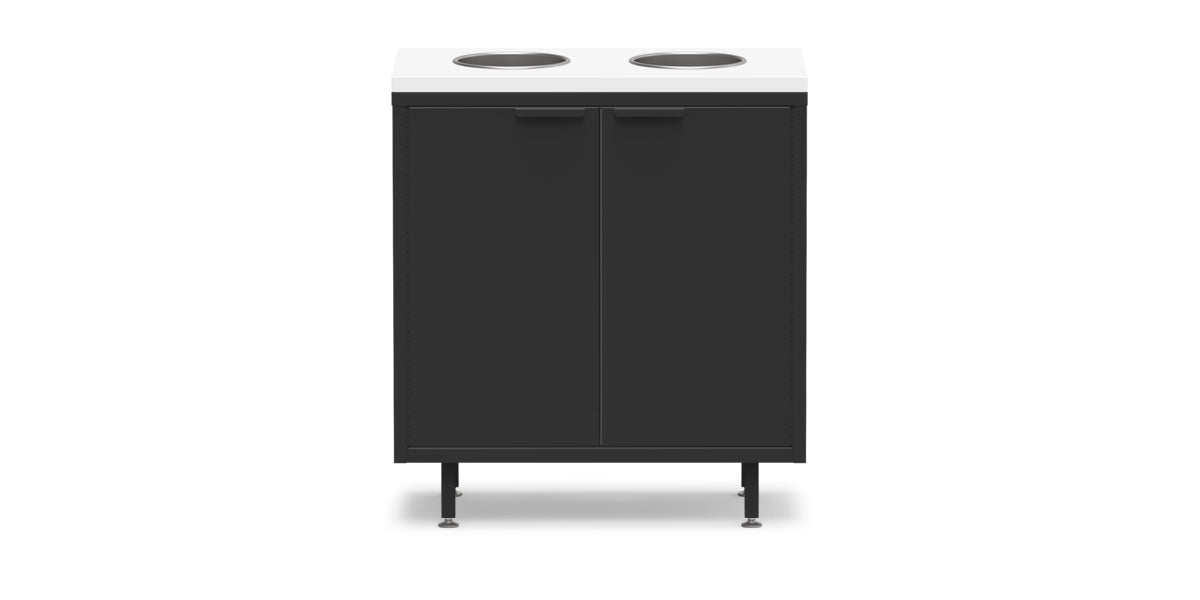 Active Duty Recycling Credenza ADA 30W | 2 Bin