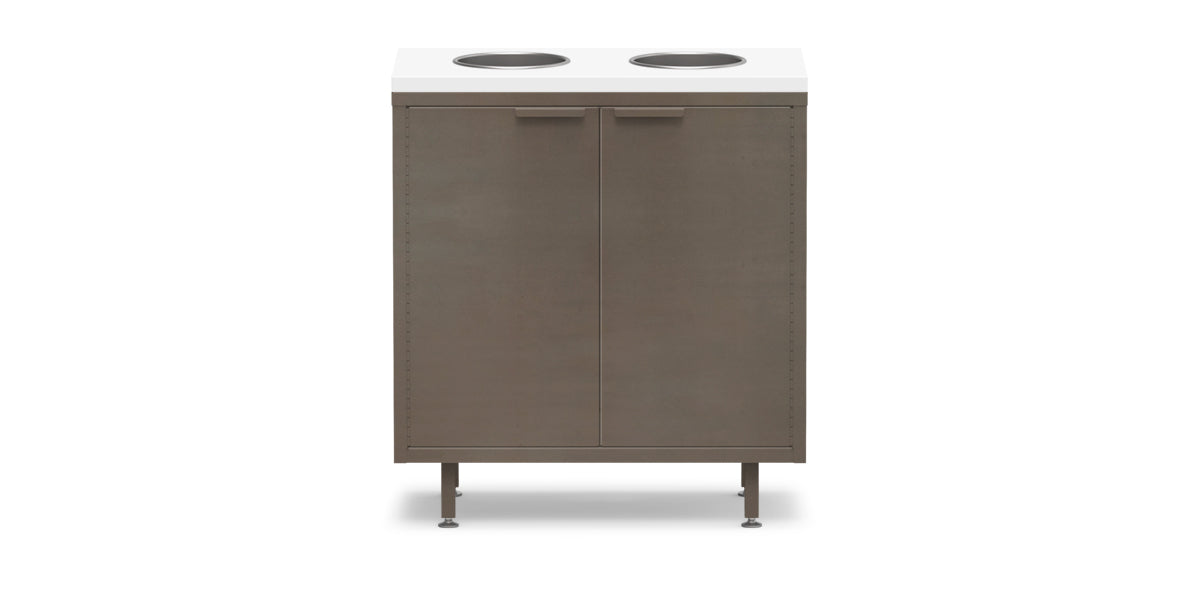 Active Duty Recycling Credenza ADA 30W | 2 Bin