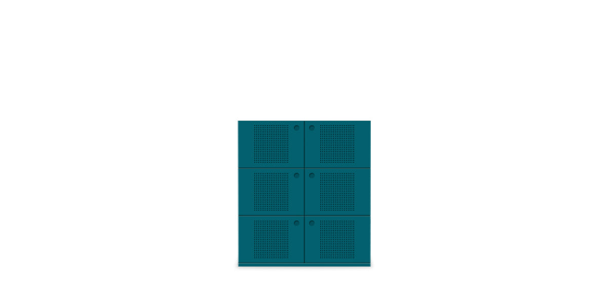Building Block Closed Cubby 3H