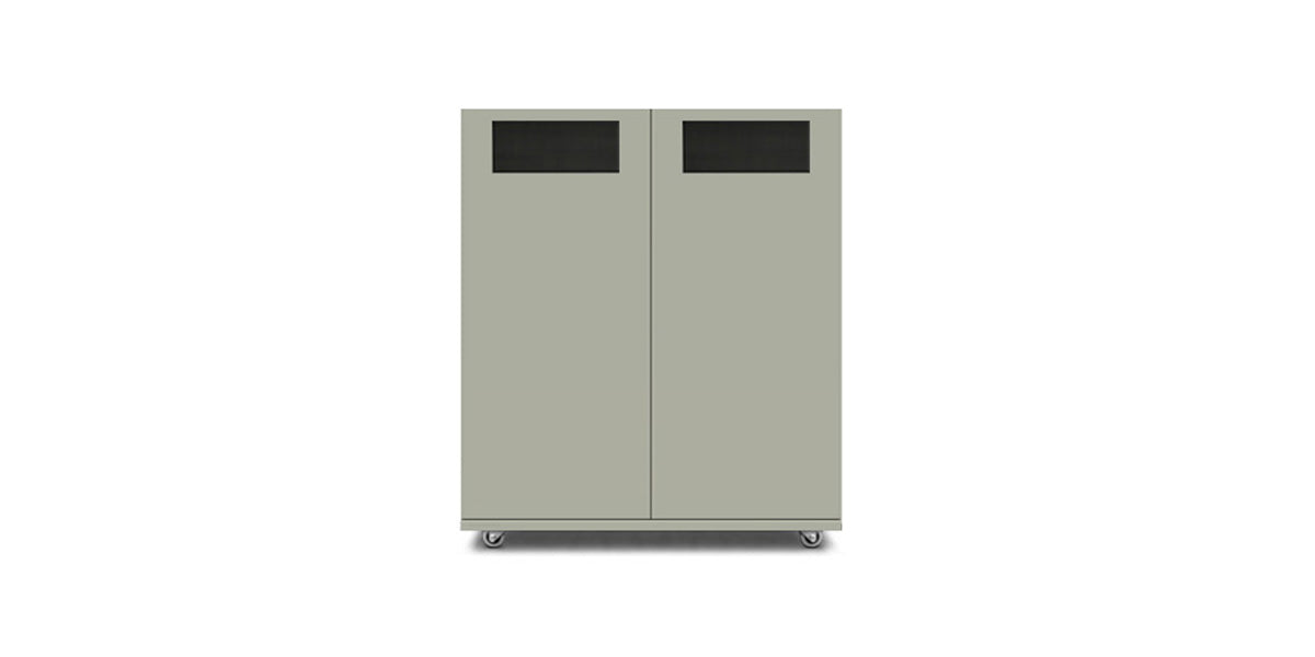 Building Block Front Load Recycling Cabinet 3H