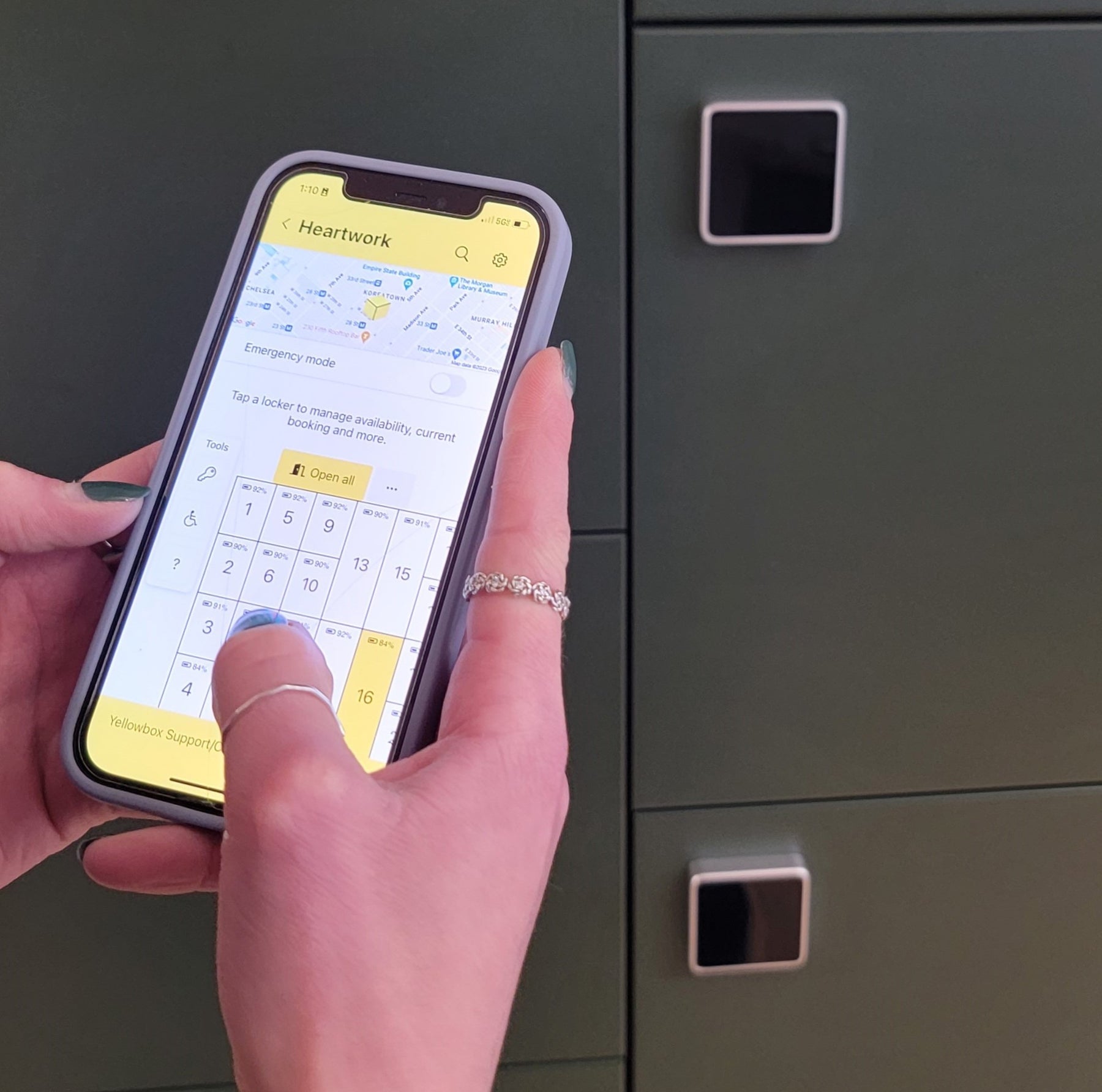 Heartwork Smart Locker Pilot Program - Heartwork Inc