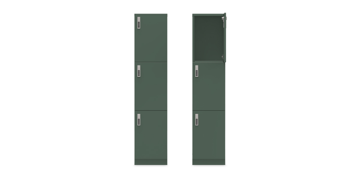 Base Camp 15W Locker | 3 Doors