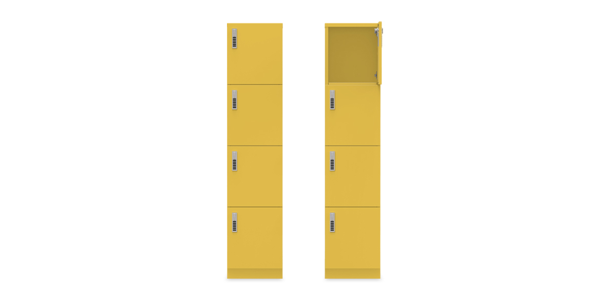 Base Camp 15W Lockers | 4 Doors