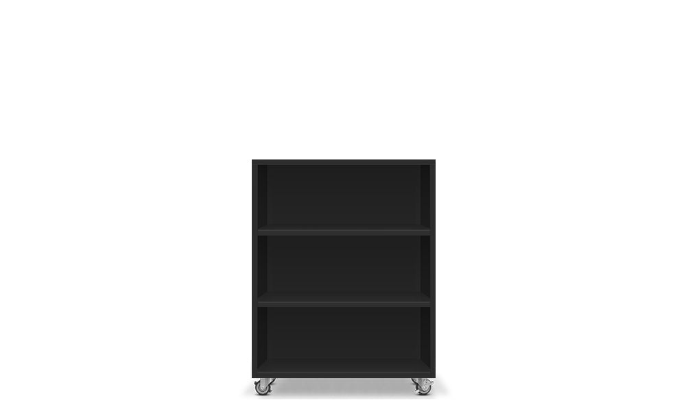 Active Duty Bookcase 3H Closed Back - Heartwork Inc