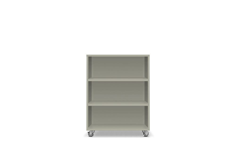 Active Duty Bookcase 3H Closed Back - Heartwork Inc