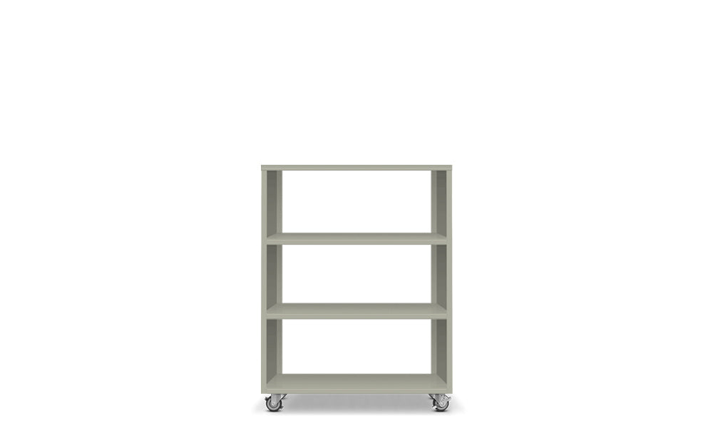 Active Duty Bookcase 3H Open Back - Heartwork Inc
