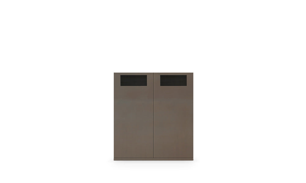 Building Block Front Load Recycling Cabinet 3H